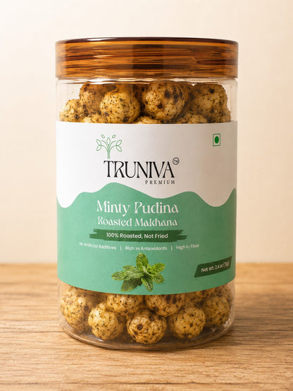 Truniva Premium- Minty Pudina Roasted Makhana