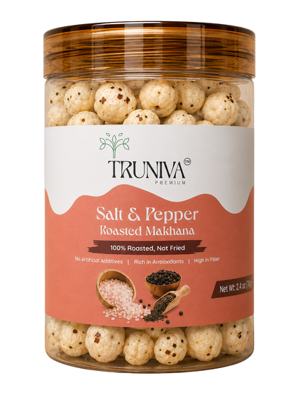 Truniva Premium- Salt & Pepper Roasted Makhana